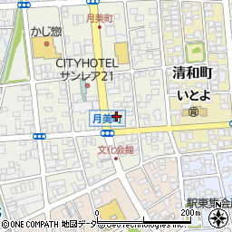 福井スズキ自動車販売スズキカープラザ大野周辺の地図