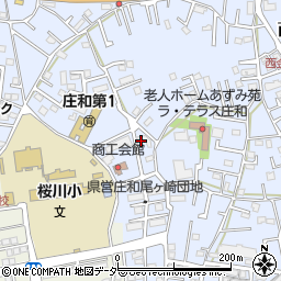 埼玉県春日部市西金野井260周辺の地図
