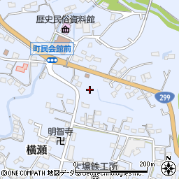 埼玉県秩父郡横瀬町横瀬周辺の地図
