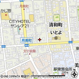 福井県大野市月美町14-2周辺の地図