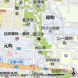 円立寺・祈祷所周辺の地図