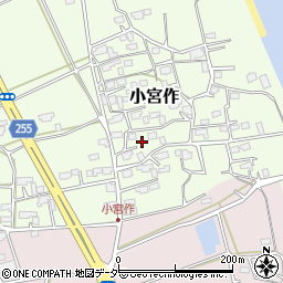 茨城県鹿嶋市小宮作714周辺の地図