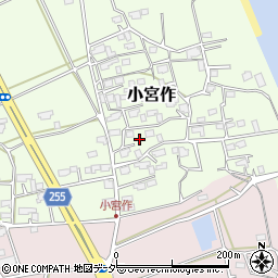 茨城県鹿嶋市小宮作714周辺の地図