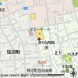 東和銀行蓮田支店 ＡＴＭ周辺の地図