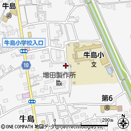 埼玉県春日部市牛島929-1周辺の地図
