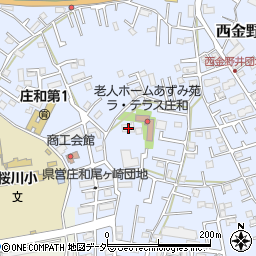 埼玉県春日部市西金野井178周辺の地図