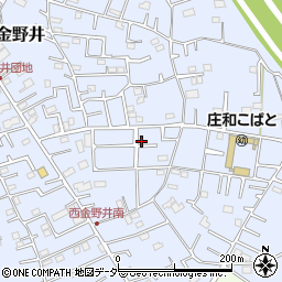 埼玉県春日部市西金野井1841周辺の地図