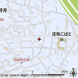 埼玉県春日部市西金野井1840周辺の地図