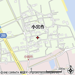 茨城県鹿嶋市小宮作712周辺の地図