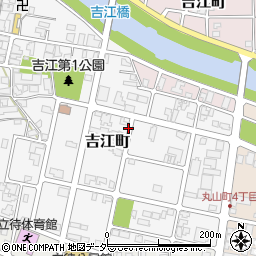 福井県鯖江市吉江町周辺の地図