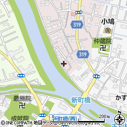 埼玉県春日部市小渕701周辺の地図
