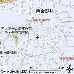 埼玉県春日部市西金野井29周辺の地図