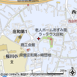 埼玉県春日部市西金野井213周辺の地図