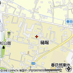 埼玉県春日部市樋堀229周辺の地図