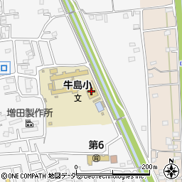 埼玉県春日部市牛島1195周辺の地図