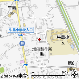 埼玉県春日部市牛島1087周辺の地図