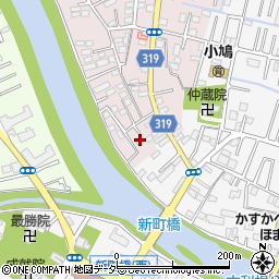 埼玉県春日部市小渕696-4周辺の地図