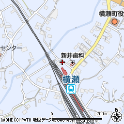 横瀬駅前観光トイレ周辺の地図