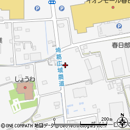 埼玉県春日部市下柳1558周辺の地図
