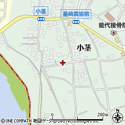 茨城県つくば市小茎247周辺の地図