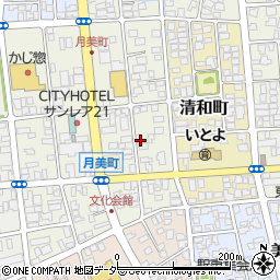 福井県大野市月美町14-4周辺の地図