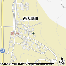 福井県福井市西大味町28周辺の地図