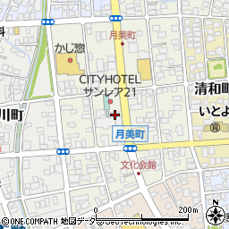 福井県大野市月美町6-14周辺の地図