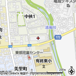 ＪＡ福井県中挾周辺の地図