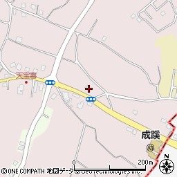 茨城県つくば市天宝喜413周辺の地図