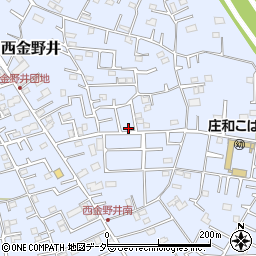 埼玉県春日部市西金野井1858周辺の地図