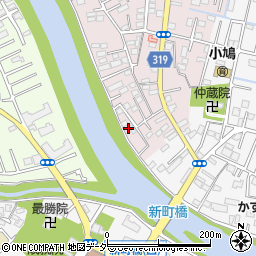 埼玉県春日部市小渕702-1周辺の地図