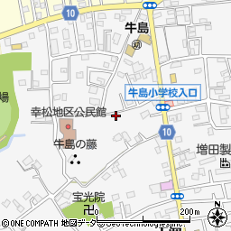 埼玉県春日部市牛島679周辺の地図