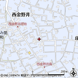 埼玉県春日部市西金野井1861周辺の地図