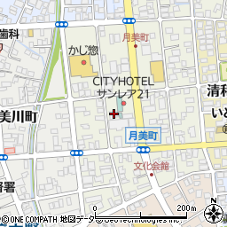 福井県大野市月美町6-5周辺の地図