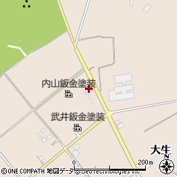 武井鈑金塗装周辺の地図