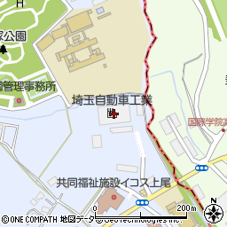 埼玉自動車工業周辺の地図