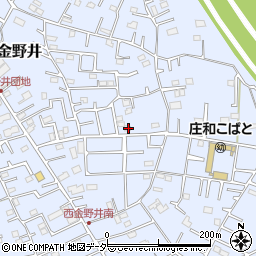 埼玉県春日部市西金野井1857周辺の地図