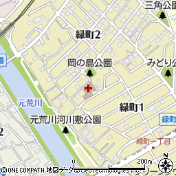 蓮田市役所　保健センター周辺の地図