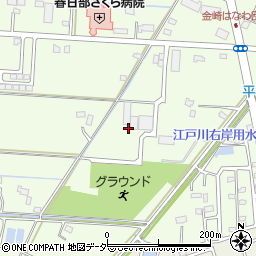 埼玉県春日部市金崎1089周辺の地図