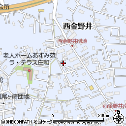埼玉県春日部市西金野井39周辺の地図