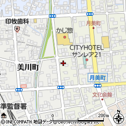 福井県大野市月美町3-6周辺の地図