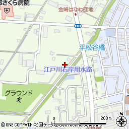 埼玉県春日部市金崎1100周辺の地図