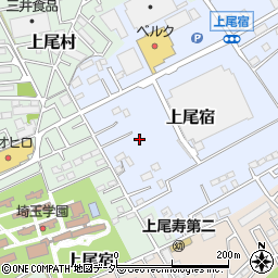 埼玉県上尾市上尾宿周辺の地図