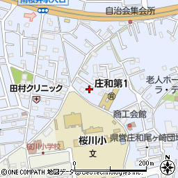 埼玉県春日部市西金野井288周辺の地図