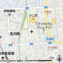 株式会社芦原楽器　本店音楽センター周辺の地図