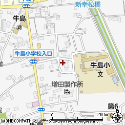 埼玉県春日部市牛島1081周辺の地図