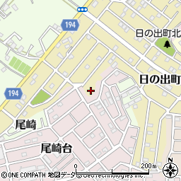 千葉県野田市日の出町6周辺の地図