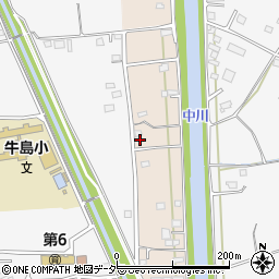埼玉県春日部市新川57周辺の地図