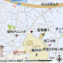 埼玉県春日部市西金野井290周辺の地図
