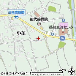 茨城県つくば市小茎305周辺の地図